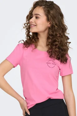 Only Play Camiseta de manga corta y cuello redondo