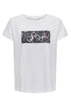 Only Play Camiseta de manga corta y cuello redondo