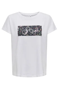 Only Play Camiseta de manga corta y cuello redondo