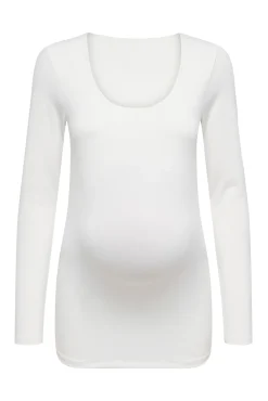 Only Maternity Camiseta de manga larga maternity