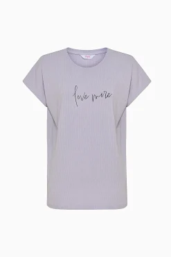 Penti Camiseta de pijama manga corta lila