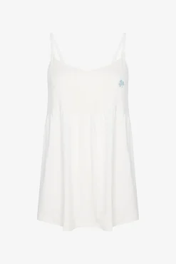 Penti Camiseta de pijama premamá lactancia tirantes blanca