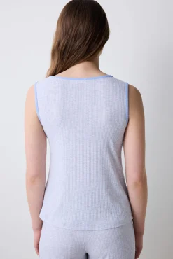 Penti Camiseta de pijama sin mangas estampada