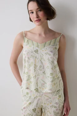 Penti Camiseta de pijama tirantes flores