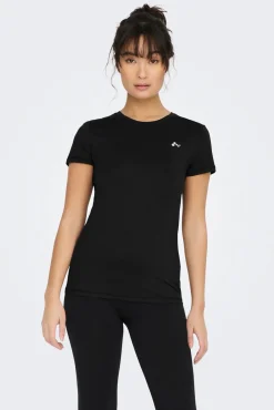 Only Play Camiseta deportiva manga corta