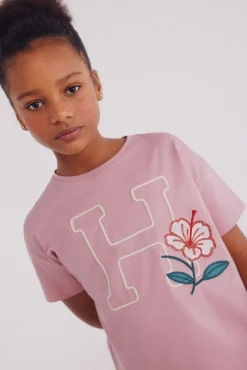 Crianças Springfield Kids Camiseta detalle cordon niña