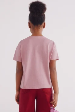 Crianças Springfield Kids Camiseta detalle cordon niña