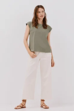 Cortefiel Camiseta escote pico