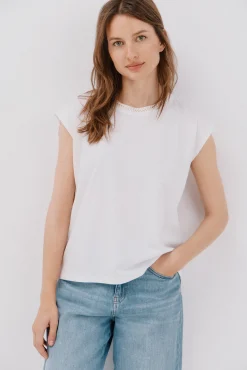 Cortefiel Camiseta escote pico