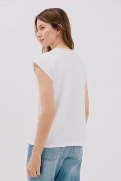 Cortefiel Camiseta escote pico