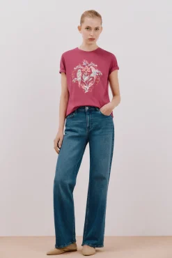 Cortefiel Camiseta estampada