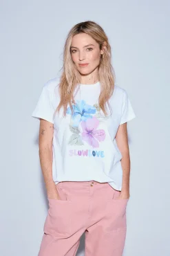 Slowlove Camiseta estampada