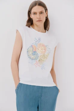 Cortefiel Camiseta estampada
