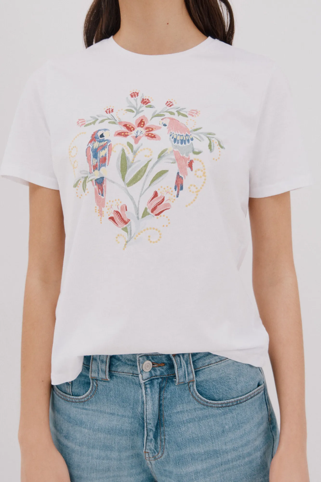 Cortefiel Camiseta estampada