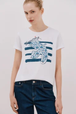 Cortefiel Camiseta estampada