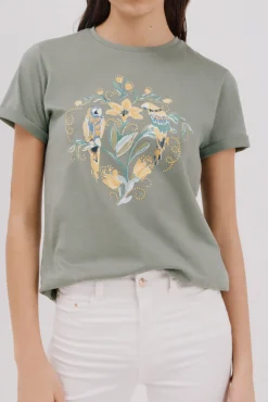 Cortefiel Camiseta estampada