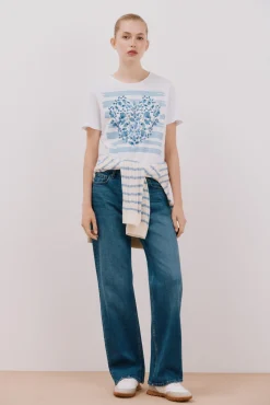 Cortefiel Camiseta estampada
