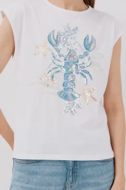 Cortefiel Camiseta estampada