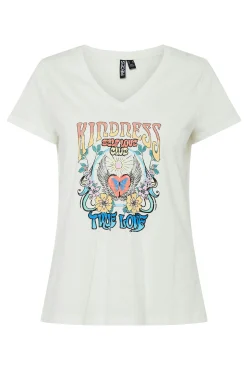 Pieces Camiseta estampada de manga corta