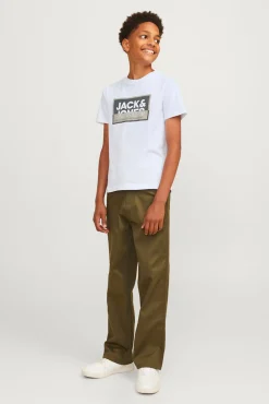Crianças Jack & Jones Junior Camiseta estampada logo