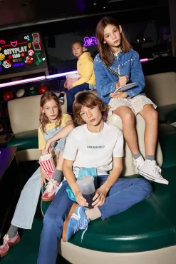 Crianças Springfield Kids Camiseta estampada niño