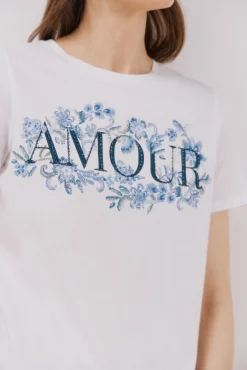 Cortefiel Camiseta estampado floral