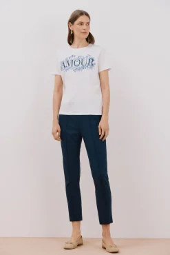 Cortefiel Camiseta estampado floral