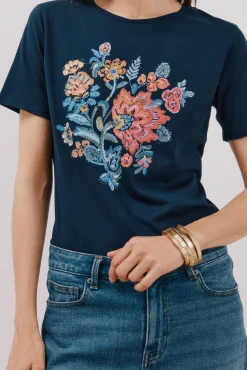 Cortefiel Camiseta estampado floral