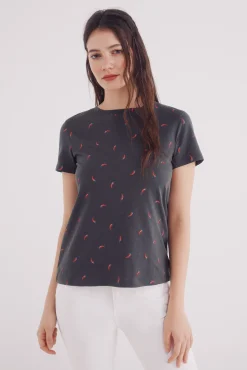 Springfield Camiseta estampado frutas