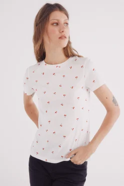 Springfield Camiseta estampado frutas