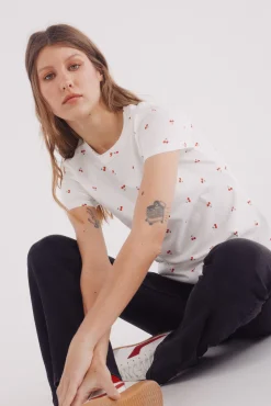 Springfield Camiseta estampado frutas