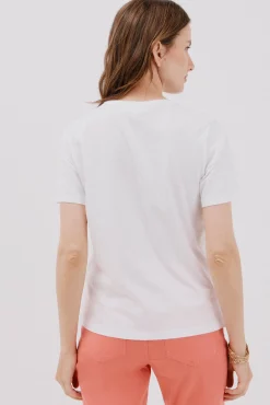 Cortefiel Camiseta estampado posicional