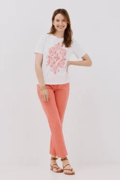 Cortefiel Camiseta estampado posicional