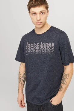 Jack & Jones Camiseta estándar fit logo