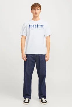Jack & Jones Camiseta estándar fit logo