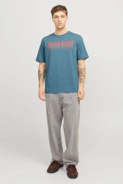 Jack & Jones Camiseta estándar fit logo