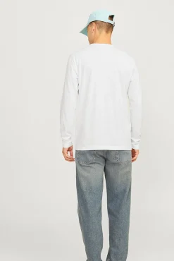 Jack & Jones Camiseta estándar fit manga larga