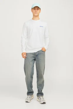 Jack & Jones Camiseta estándar fit manga larga