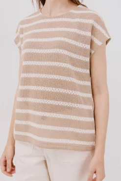 Cortefiel Camiseta estructura rayas
