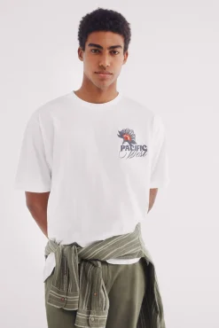 Springfield Camiseta flor Pacific