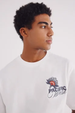 Springfield Camiseta flor Pacific