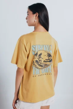 Springfield Camiseta gráfica espalda