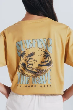Springfield Camiseta gráfica espalda