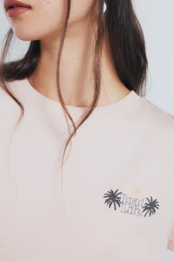 Springfield Camiseta gráfica espalda