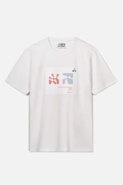 OOTO Camiseta gráfica lavada
