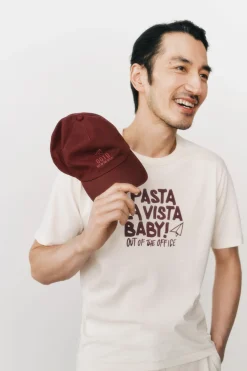OOTO Camiseta gráfica lavada