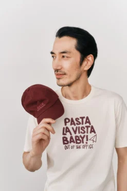 OOTO Camiseta gráfica lavada