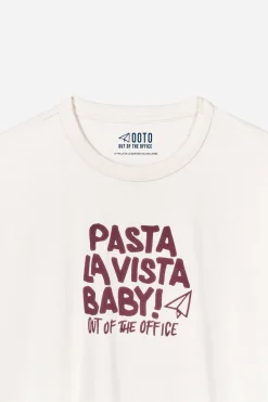 OOTO Camiseta gráfica lavada