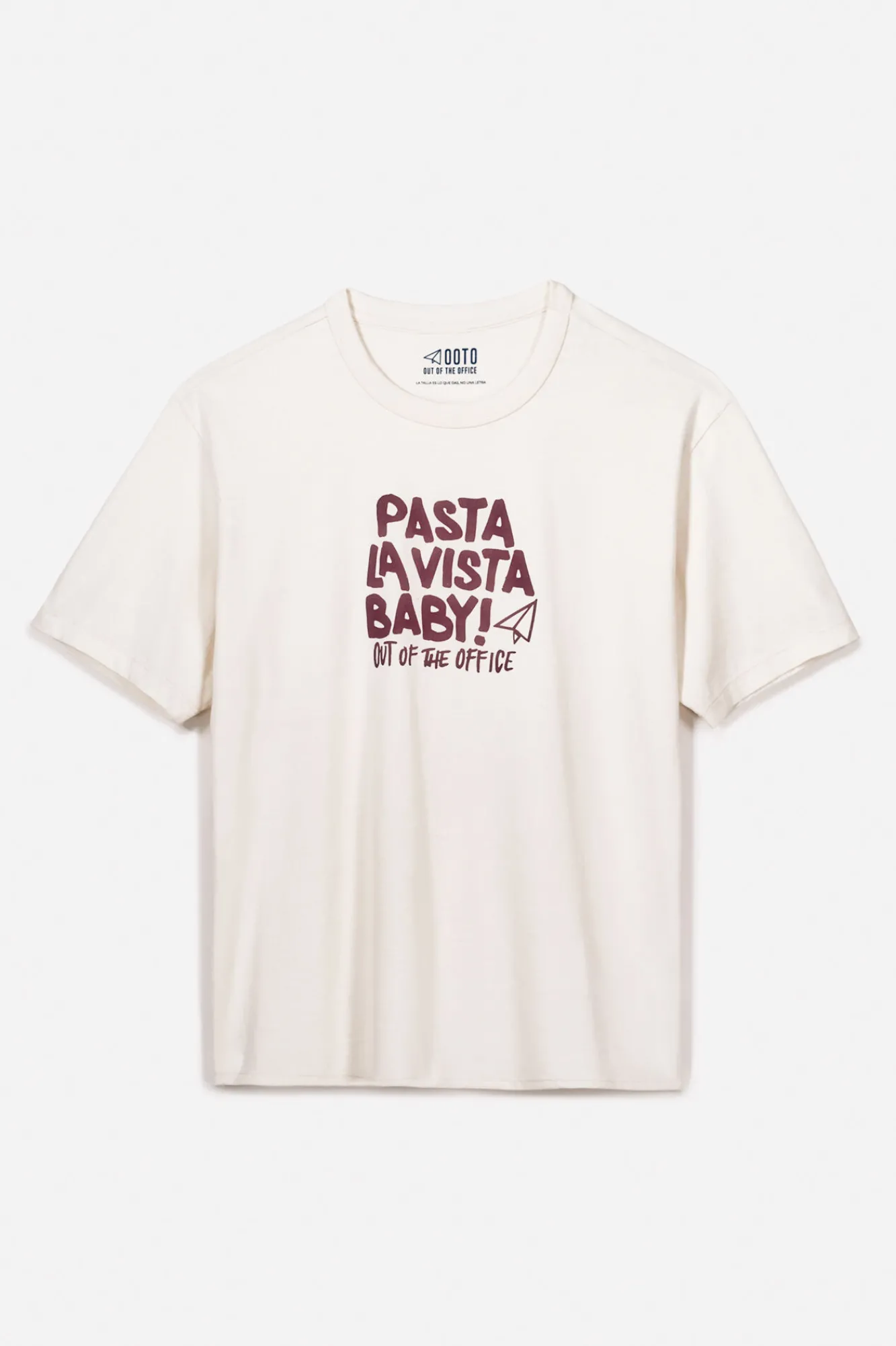 OOTO Camiseta gráfica lavada