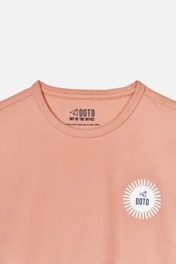 OOTO Camiseta gráfica lavada